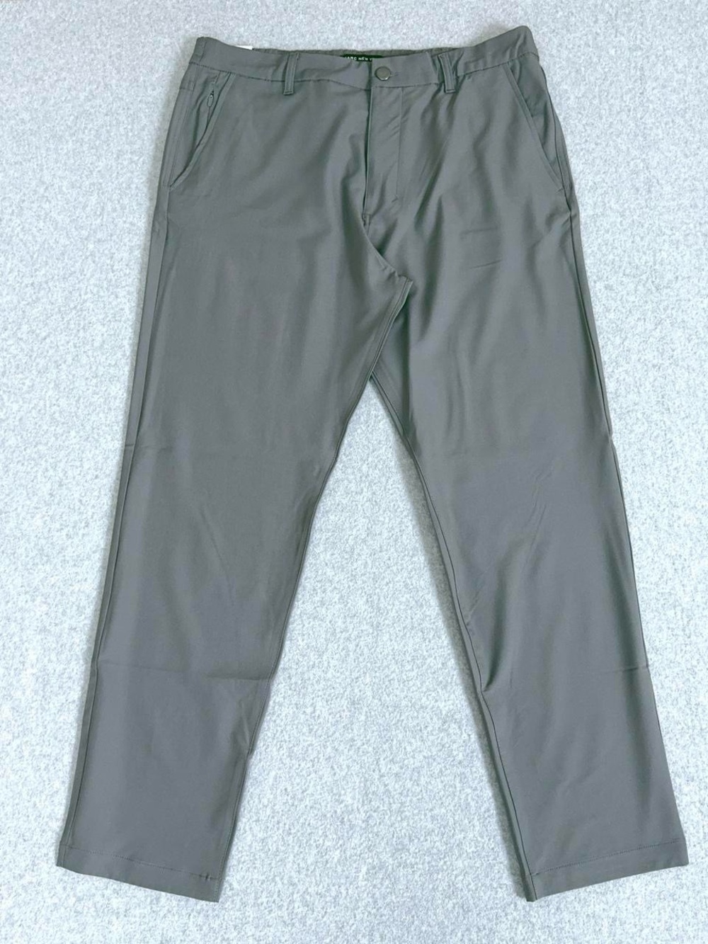 NEW Marc New York Mens 38x34 Inseam 32” Gray Slim Fit Commuter Pants Stretch